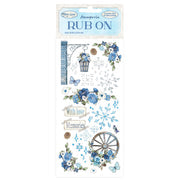 STAMPERIA - Rub-on BLUELAND DFLRB34
